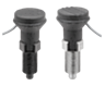 Arretierbolzen Stahl oder Edelstahl mit Zustandssensor, kabelgebunden, Form C