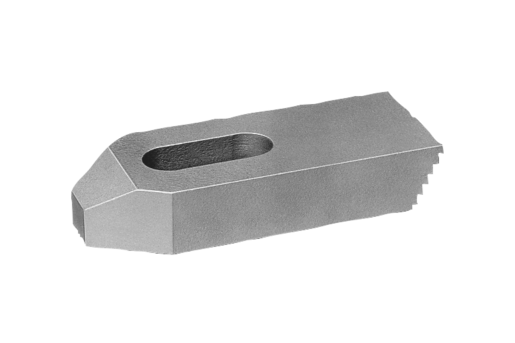 Spanneisen mit Treppenzähnen Stahl und Aluminium