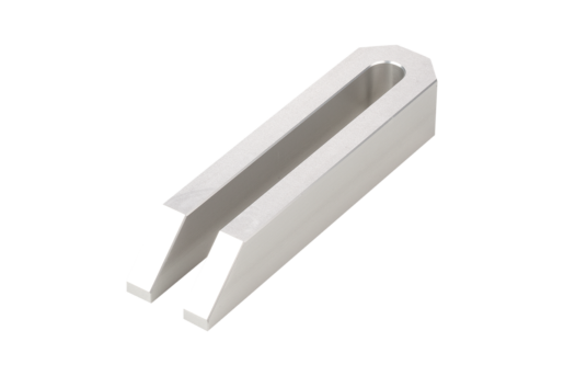 Spanneisen gabelförmig DIN 6315, Aluminium