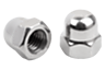 Écrous borgnes hexagonaux forme haute DIN 1587 acier ou inox