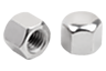 Écrous borgnes hexagonaux forme basse DIN 917 acier ou inox