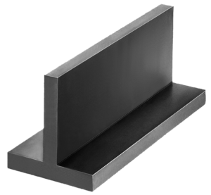 T-Profile allseitig bearbeitet Grauguss und Aluminium