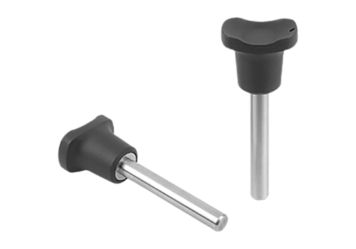 Axe de fixation avec blocage axial magnétique