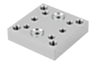 Adapterblock Aluminium