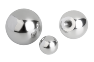 Kugelknöpfe Edelstahl oder Aluminium DIN 319