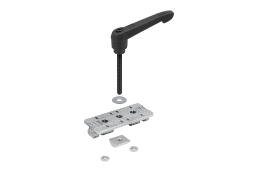 Profilgleiter mit Klemmhebel