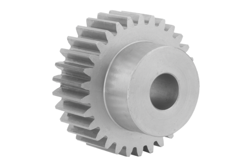 Ruote dentate frontali in acciaio inox, modulo 1,5 dentatura fresata, dentatura dritta, angolo di pressione 20°