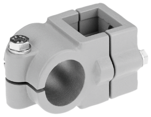 Rohrverbinder Kreuzstück Aluminium
