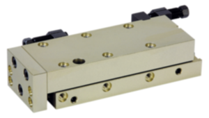 Linearmodule pneumatisch mit Schienenführung