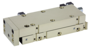 Linearmodule pneumatisch mit Schienenführung