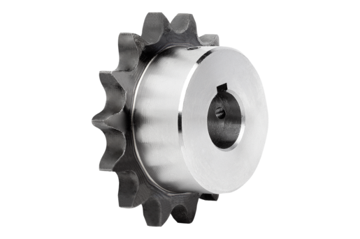 Kettenräder einfach 5/8“ x 3/8“ DIN ISO 606, einbaufertig