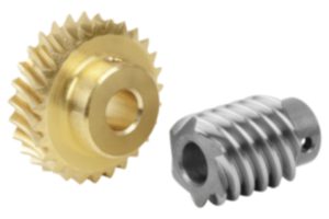 Schneckenradsätze rechtsgängig Achsabstand 17 mm