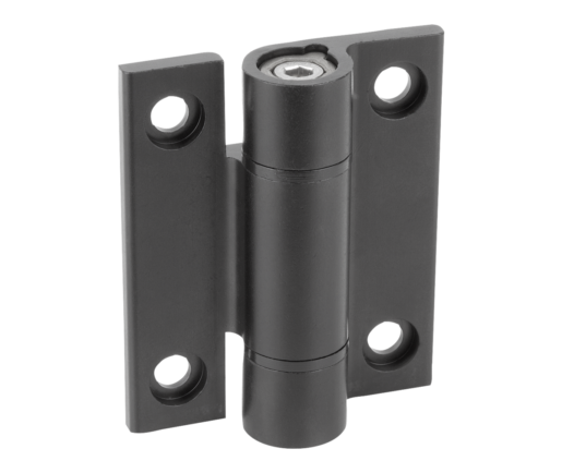 Scharniere aus Aluminium, mit Rastfunktion