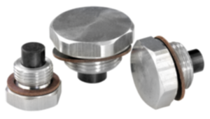 Verschlussschrauben Aluminium mit Magnet