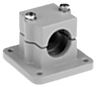 Rohrverbinder Flansch Aluminium, inch