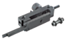 Umlenk-Messuhrenhalter 180° Tasthebel mit Bohrung