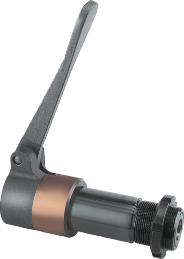 Federnde Pinole mit Spannhebel
