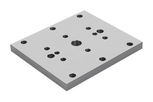 Grundplatte für Zentrisch-Spanner, Form A