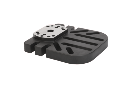Plaque de base universelle pour module 5 axes UNILOCK à pas de 80 mm