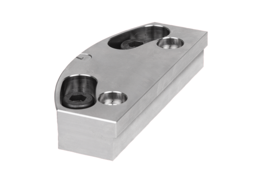 Mors de serrage lisse pour mors oscillant Étau de bridage 5 axes compact