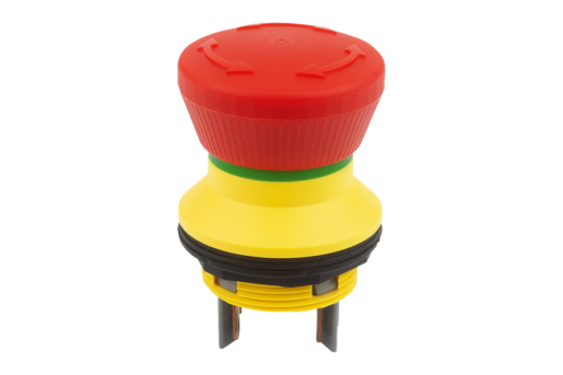 Not-Halt-Taster Einbauversion Ø 22,3 mm Flachsteckeranschluss