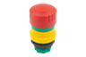 Not-Halt-Taster Einbauversion Ø 22,3 mm
mit Kontaktblöcken, Form A
