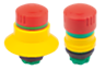 Not-Halt-Taster Einbauversion Ø 22,3 mm mit Kontaktblöcken