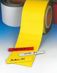 Lagermagnetschildervon der Rolle, vorgestanzt