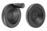 Scheibenhandräder aus Aluminium