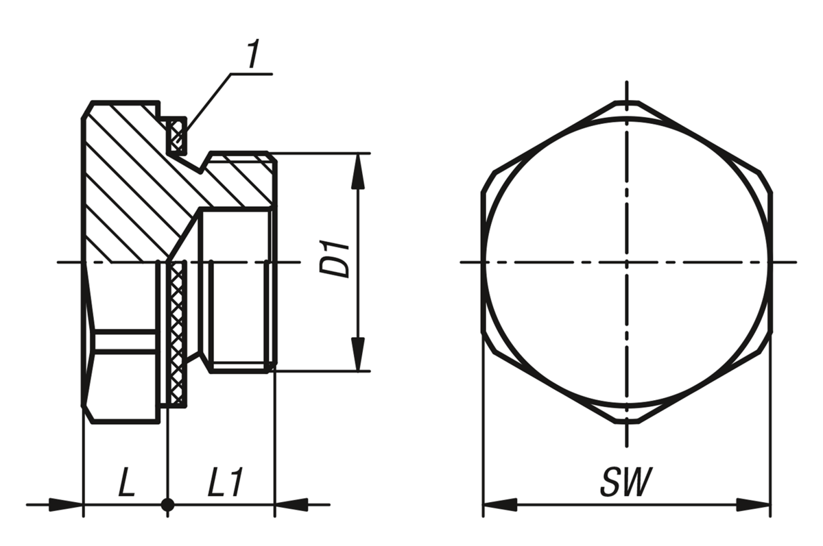 Verschlussschrauben Aluminium