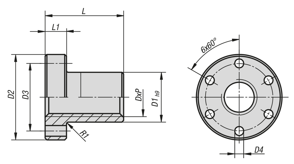 Präzisions-Trapezgewindespindel TR 18x4 Rechts – C35/C45, 1 Meter, ISO 2901 – Für Lineartechnik & Maschinenbau
