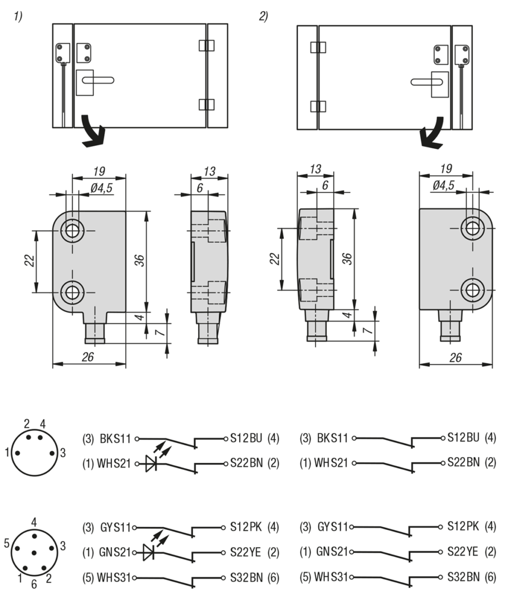 Interruttore di sicurezza con codifica magnetica
